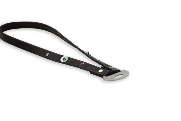 Hard Keychain Marrone Ellisse